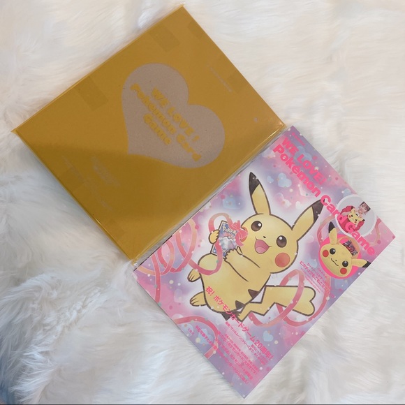 WE LOVE! Pokémon Card Game [Special Appendix: Pikachu face-shaped tote bag] - Picture 7 of 9